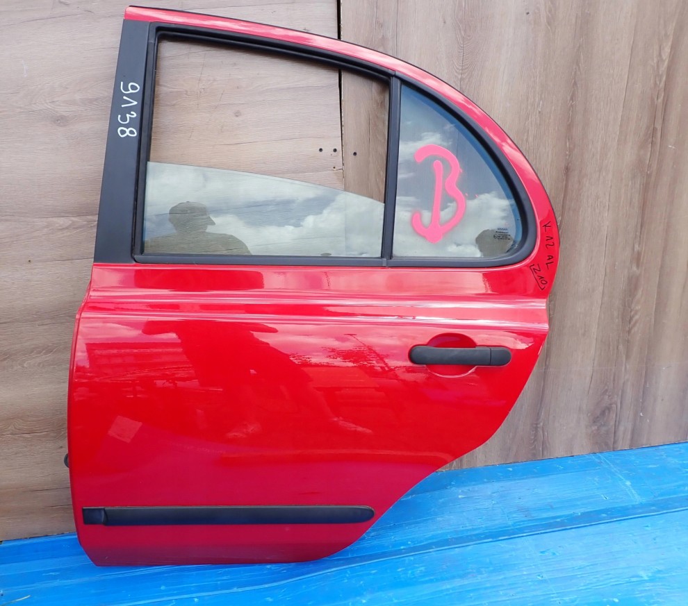 NISSAN MICRA K12 03-10 5d DRZWI TYLNE LEWE Z10 3/9