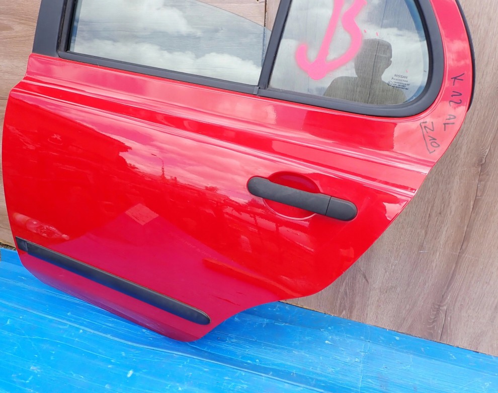 NISSAN MICRA K12 03-10 5d DRZWI TYLNE LEWE Z10 6/9