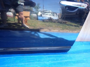 KIA CARENS III 06-11 DRZWI PRZEDNIE LEWE 5/9 MINIATURA