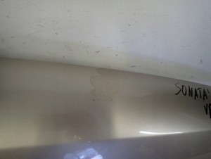 HYUNDAI SONATA V 05-09 BŁOTNIK PRZEDNI PRAWY B7 5/13 MINIATURA