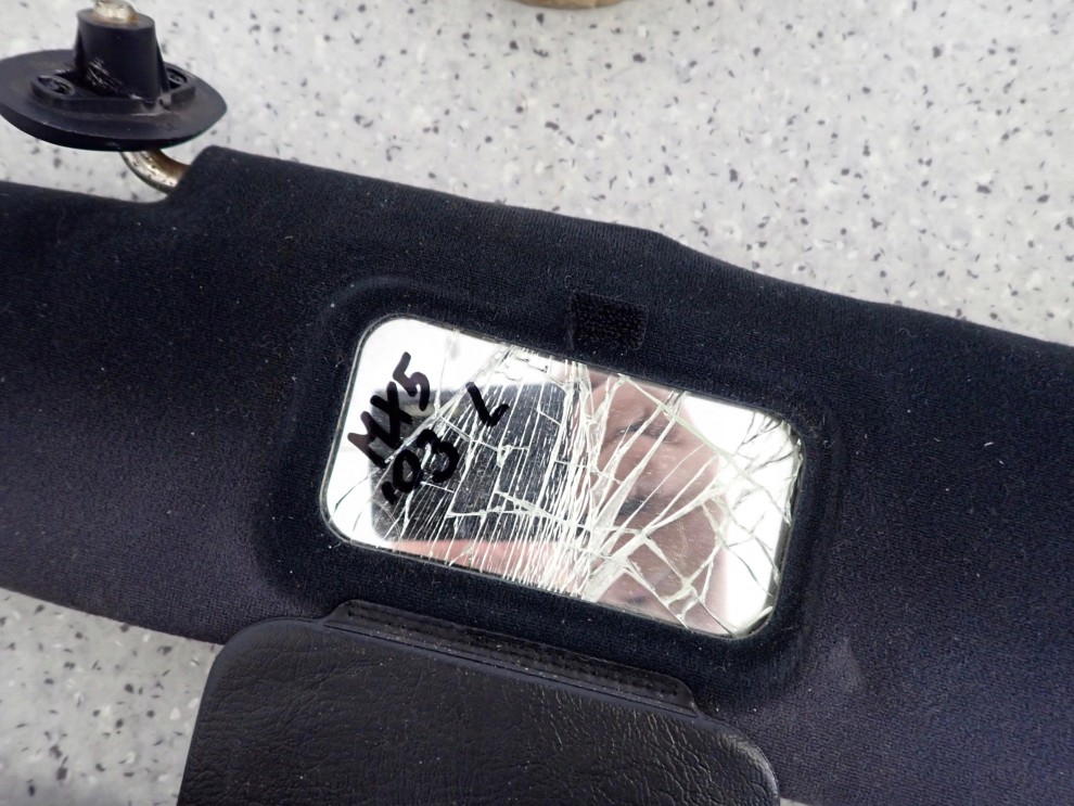 MAZDA MX5 MX-5 NB 99-05 DASZEK PRZECIWSŁONECZNY LEWY OSŁONA EUROPA 4/7