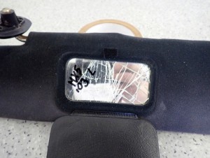 MAZDA MX5 MX-5 NB 99-05 DASZEK PRZECIWSŁONECZNY LEWY OSŁONA EUROPA 3/7 MINIATURA