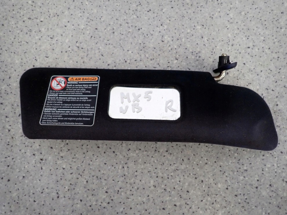 MAZDA MX5 MX-5 NB 99-05 DASZEK PRZECIWSŁONECZNY PRAWY OSŁONA EUROPA 1/5