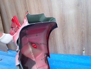 KIA RIO III HB 11-14 BŁOTNIK TYLNY LEWY BEG 9/9 MINIATURA