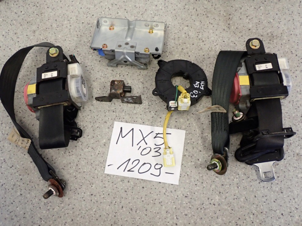 MAZDA MX5 MX-5 NB 1.8i LIFT 03-05 PODUSZKI POWIETRZNE EUROPA 7/7