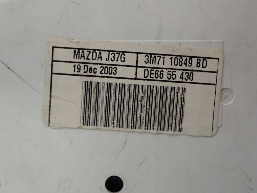 MAZDA2 MAZDA 2 DY BENZYNA 02-07 ZEGARY LICZNIK ZESTAW WSKAŻNIKÓW 7/9