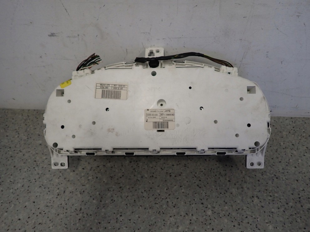 MAZDA2 MAZDA 2 DY BENZYNA 02-07 ZEGARY LICZNIK ZESTAW WSKAŻNIKÓW 9/9