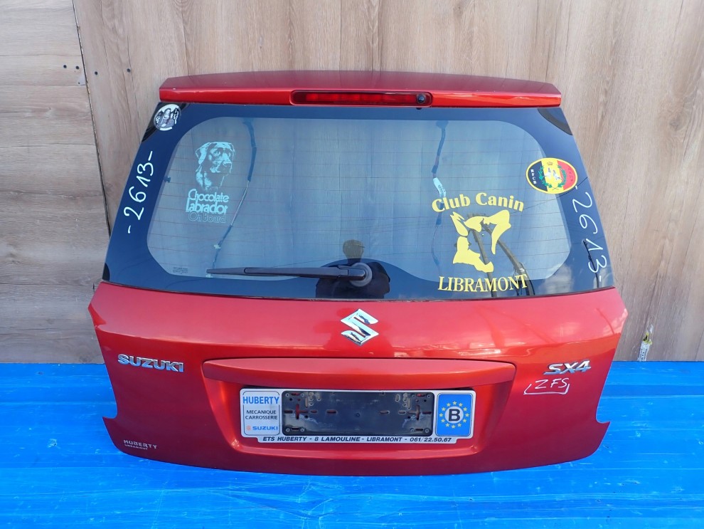 SUZUKI SX4 06-13 KLAPA BAGAŻNIKA SZYBA TYLNA ZFS 1/10