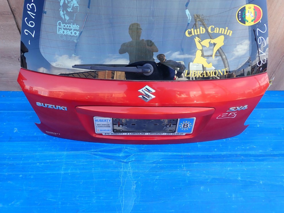 SUZUKI SX4 06-13 KLAPA BAGAŻNIKA SZYBA TYLNA ZFS 6/10