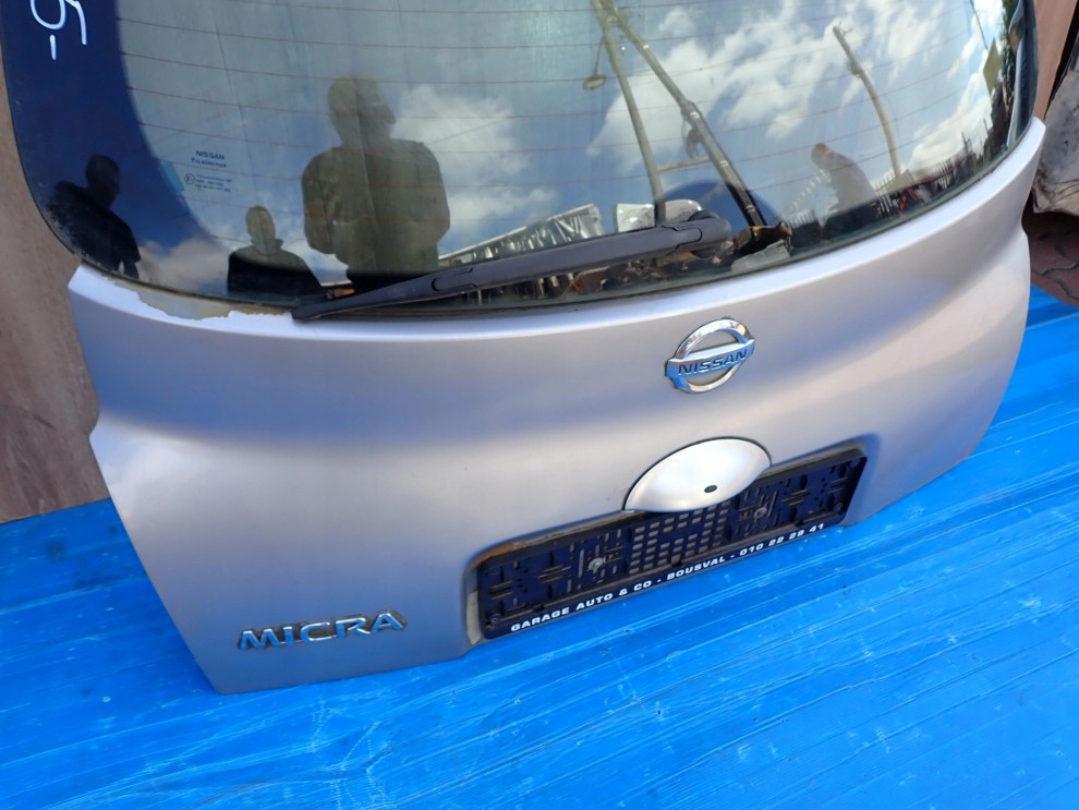 NISSAN MICRA K12 03- KLAPA BAGAŻNIKA SZYBA TYLNA KY0 5/9