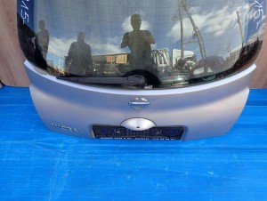 NISSAN MICRA K12 03- KLAPA BAGAŻNIKA SZYBA TYLNA KY0 2/9 MINIATURA