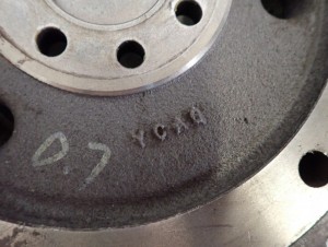 HYUNDAI i30 KIA CEED 1.6 CRDi 06-11 KOŁO ZAMACHOWE U1.6 10/10 MINIATURA