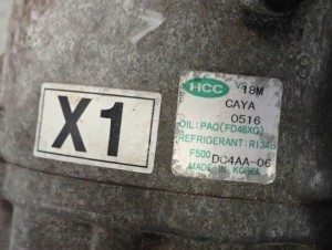 HYUNDAI SONATA 2.0 CRDI 05-09 KOMPRESOR KLIMATYZACJI 7/8 MINIATURA