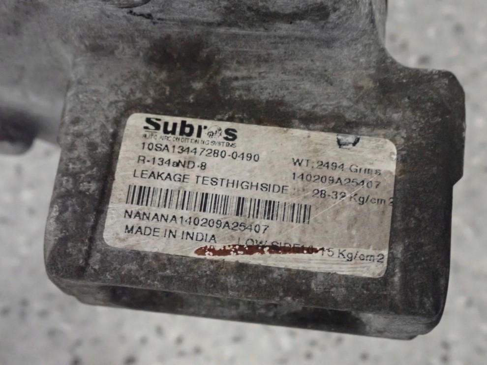 SUZUKI ALTO NISSAN PIXO 09- KOMPRESOR KLIMATYZACJI 9/9