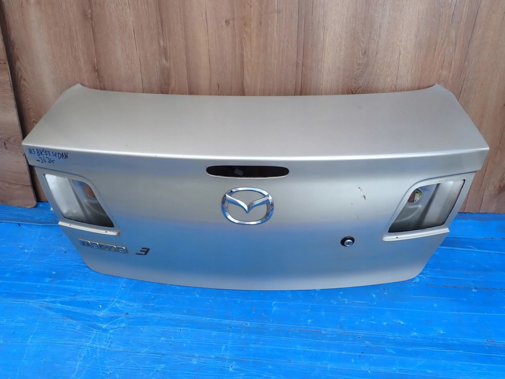 MAZDA3 MAZDA 3 BK SEDAN 03-08 KLAPA BAGAŻNIKA 24E 1/11