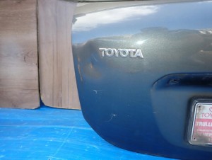 TOYOTA COROLLA E12 HB JP 02-07 KLAPA BAGAŻNIKA 1C3 5/7 MINIATURA