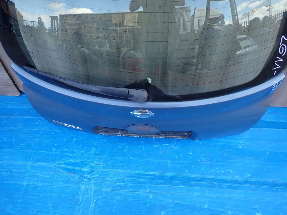 NISSAN MICRA K12 03- KLAPA BAGAŻNIKA SZYBA TYLNA B52 3/9