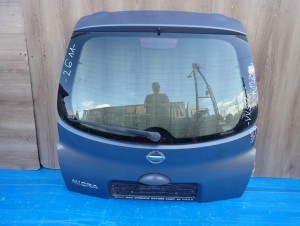 NISSAN MICRA K12 03- KLAPA BAGAŻNIKA SZYBA TYLNA B52 1/9 MINIATURA