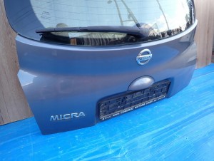 NISSAN MICRA K12 03- KLAPA BAGAŻNIKA SZYBA TYLNA B52 5/9 MINIATURA