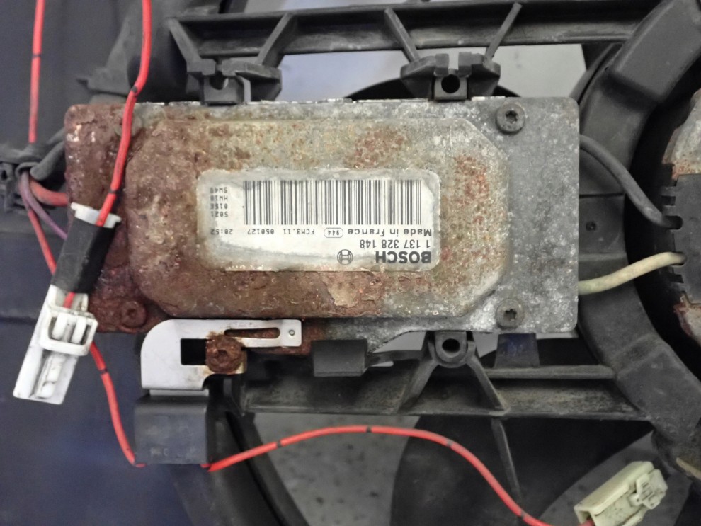 MAZDA3 MAZDA 3 1.6i 03-08 WENTYLATOR CHŁODNICY 3/10