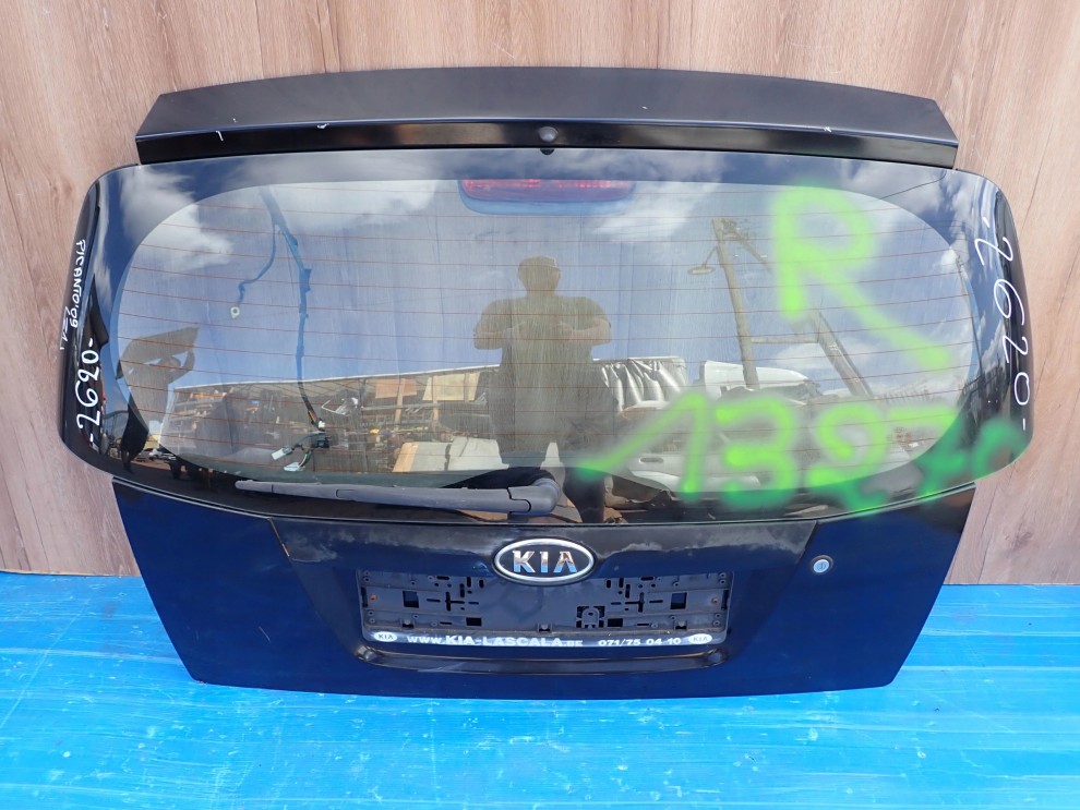 KIA PICANTO 05-10 KLAPA BAGAŻNIKA SZYBA TYLNA Z1 1/10