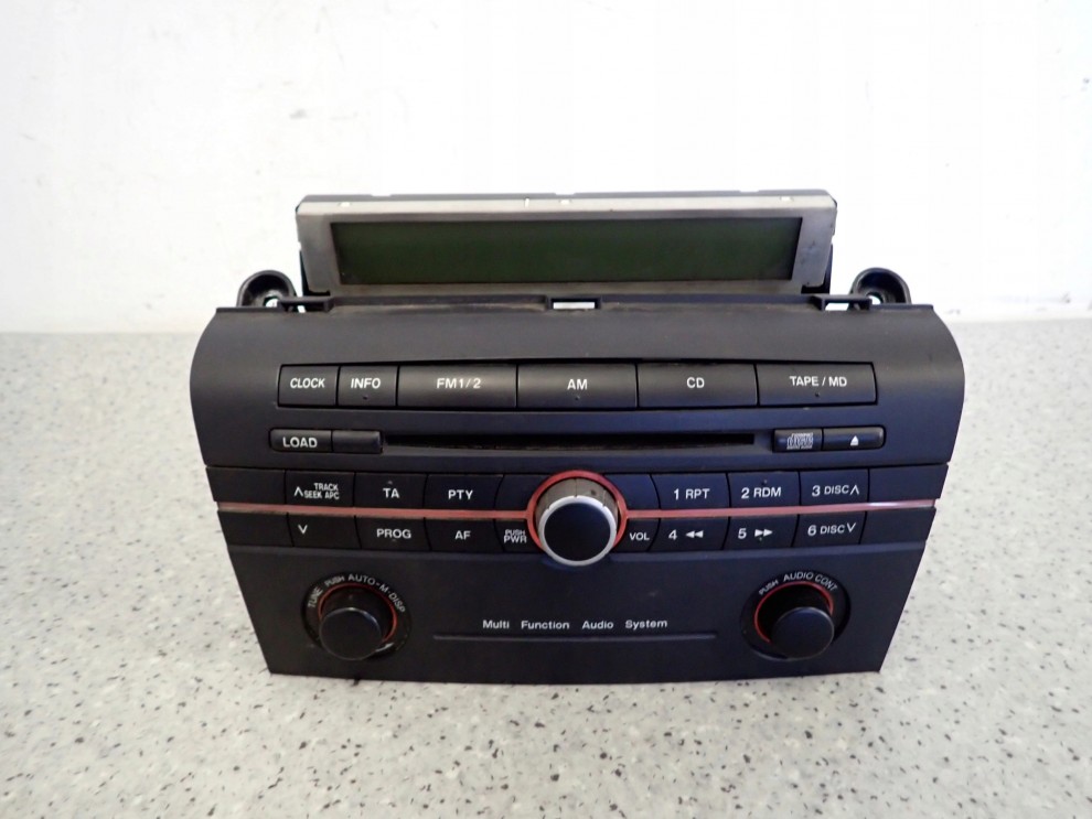 MAZDA 3 MAZDA3 BK 03-05 RADIO CD 1/6