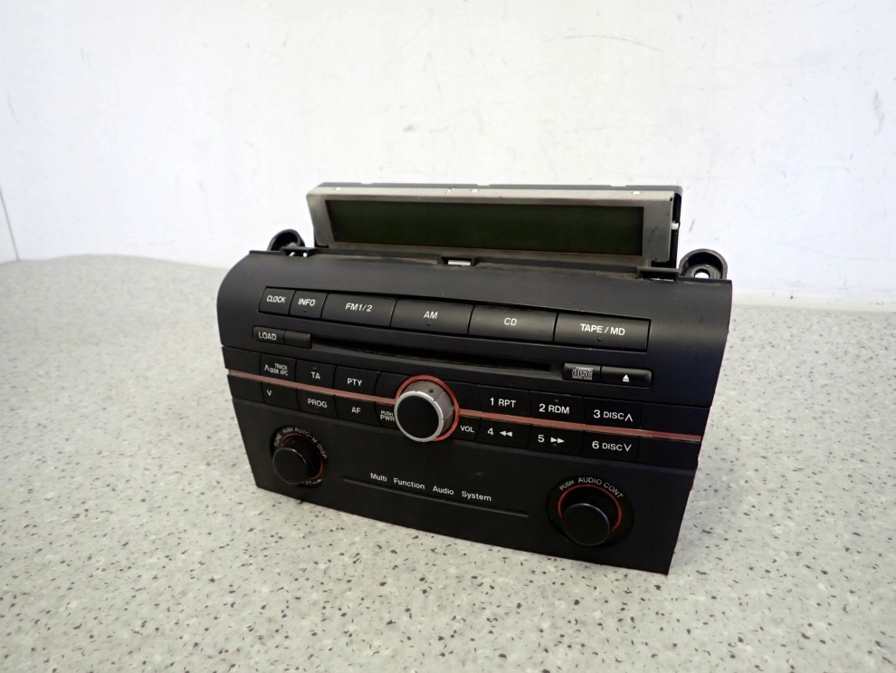 MAZDA 3 MAZDA3 BK 03-05 RADIO CD 2/6