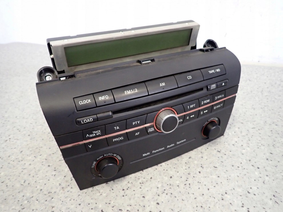 MAZDA 3 MAZDA3 BK 03-05 RADIO CD 3/6