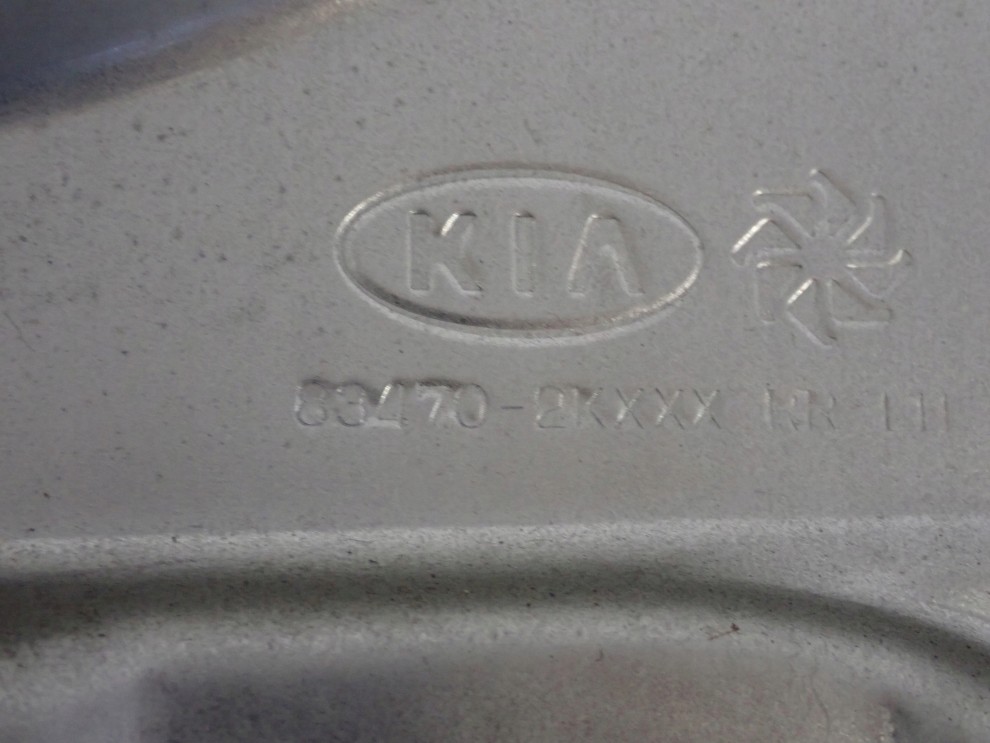 KIA SOUL I 09- PODNOŚNIK SZYBY TYLNY LEWY 2/3