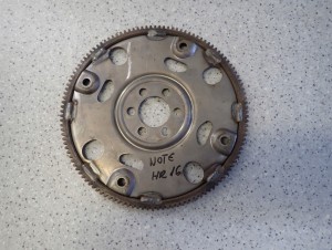 NISSAN NOTE E11 MICRA K12 1.6i 03-09 KOŁO ZAMACHOWE AUTOMAT 3/3 MINIATURA