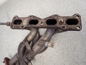 MAZDA MX5 MX-5 NB 1.8i 99-05 KOLEKTOR WYDECHOWY 8/10 MINIATURA