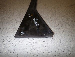 HONDA JAZZ 02-07 LISTWA RAMKI DRZWI PION TYLNA LEWY 7/8 MINIATURA