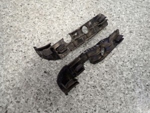 HYUNDAI GETZ 06-10 ŚLIZG ZDERZAKA PRZEDNI LEWY LUB PRAWY 2/3 MINIATURA