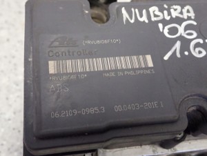 LACETTI NUBIRA 1.6 BENZYNA 03-10 POMPA ABS 2/6 MINIATURA