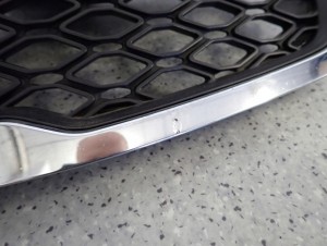 KIA RIO II HB 09-11 ATRAPA PRZEDNIA ZDERZAKA GRILL 2/8 MINIATURA