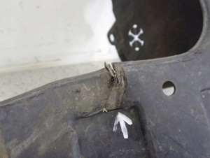 HONDA JAZZ II 02-07 OSŁONA DOLNA SILNIKA 9/9 MINIATURA