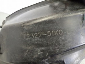 SUZUKI SPLASH 08-14 NADKOLE PRZEDNIE LEWE 6/7 MINIATURA