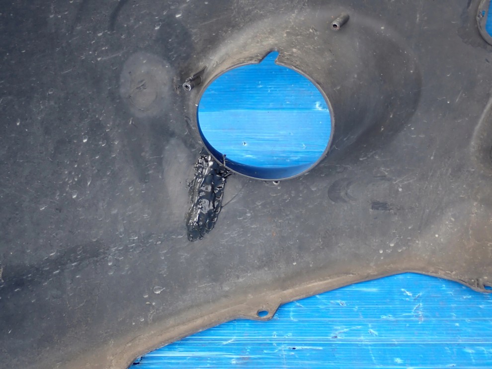 MITSUBISHI GRANDIS 03-11 ZDERZAK PRZEDNI A72 7/8