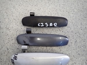 MITSUBISHI COLT 04- KLAMKA DRZWI PRZEDNICH TYLNYCH PRAWYCH 2/6 MINIATURA