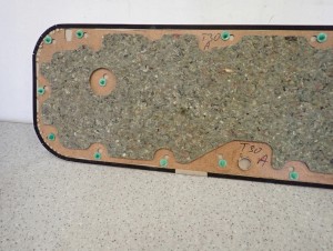 NISSAN XTRAIL T30 01-07 PLASIK KLAPY TYLNEJ WYKOŃCZENIA 9/10 MINIATURA