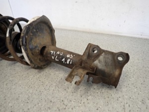 NISSAN ALMERA TINO 1.5 1.8 00-06 AMORTYZATOR PRZEDNI LEWY 8/8 MINIATURA