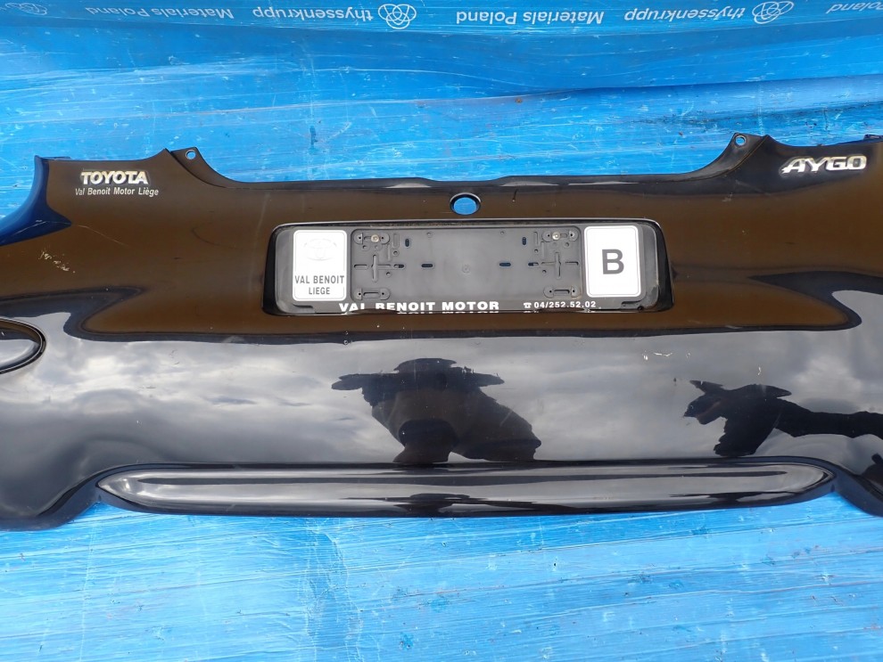 TOYOTA AYGO 06-12 ZDERZAK TYLNY 211 6/11