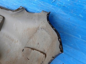 TOYOTA AYGO 06-12 ZDERZAK TYLNY 211 11/11 MINIATURA