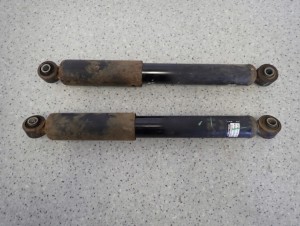 SUZUKI NISSAN PIXO ALTO 09- AMORTYZATOR TYLNY 2/4 MINIATURA