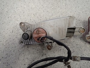 KIA RIO II 10-11 LAMPA TYLNA PRZECIWMGIELNA LAMPY KOMPLET 8/11 MINIATURA