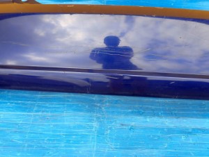 NISSAN MICRA K12 LIFT 07-10 ZDERZAK TYLNY BW6 6/14 MINIATURA