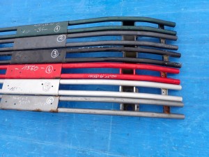 SUZUKI SWIFT 04-09 BELKA ZDERZAKA TYLNEGO 4/7 MINIATURA