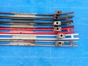 SUZUKI SWIFT 04-09 BELKA ZDERZAKA TYLNEGO 7/7 MINIATURA