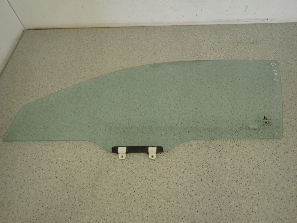 HONDA CIVIC VII EM COUPE 01-05 SZYBA DRZWI LEWA 1/5