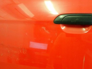 HONDA CIVIC VII EM COUPE 01-05 DRZWI LEWE 8/12 MINIATURA